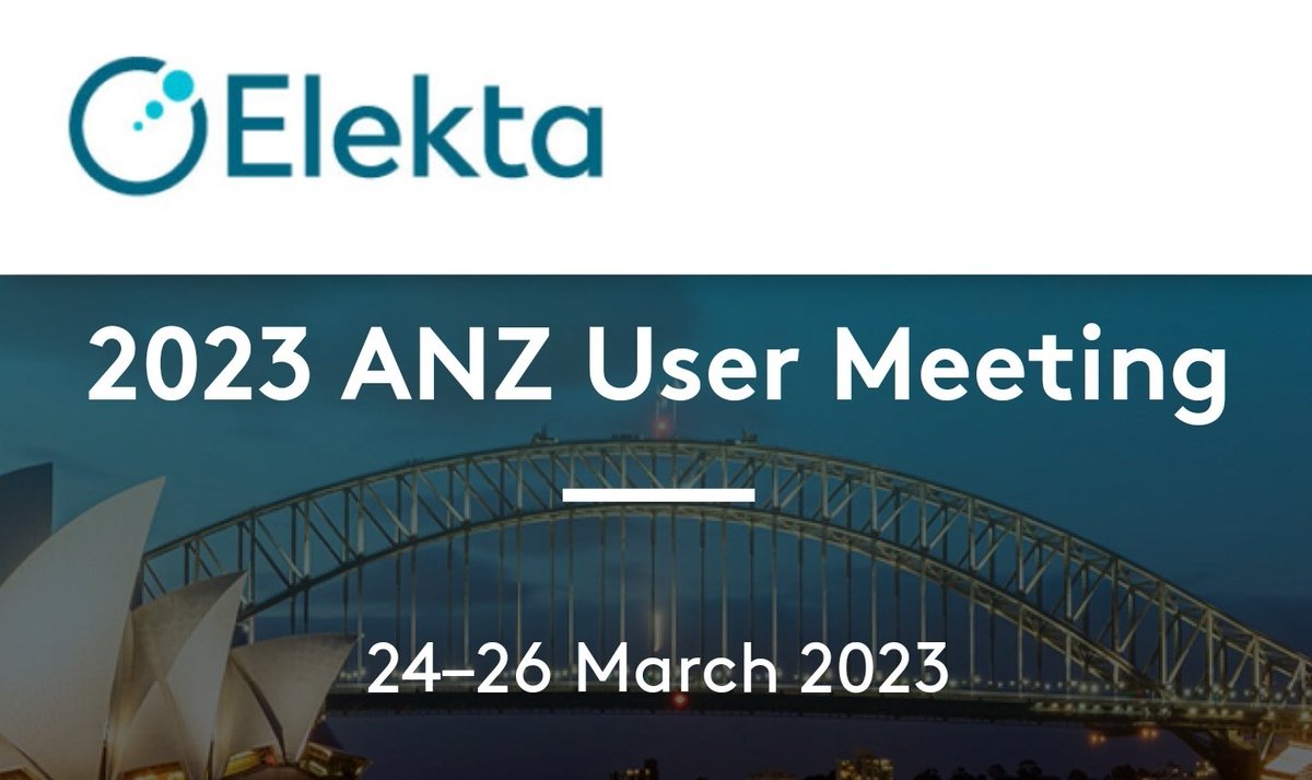 Enjoying some great presentations at the Elekta ANZ Users Meeting. <a href="/GC_RTRO/">GC_RTRO</a> <a href="/DebraLeeRT/">Debra Lee</a> <a href="/Elekta_ANZ/">Elekta ANZ</a>