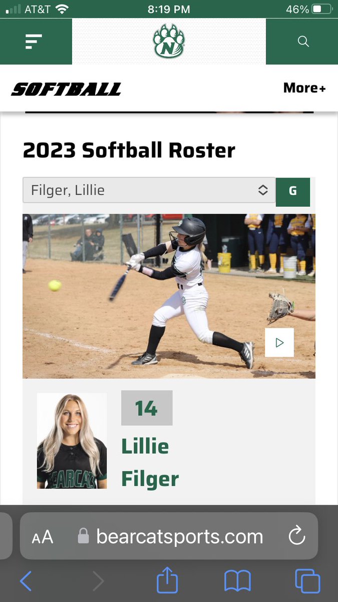 JWall1820's tweet photo. Pepper alumni Kearney product putting up a solid start to the season for the Bearcats!

@TheMIAA Softball Top 1️⃣0️⃣ in Hits and Stolen Bases!

@NWBearcatSB 
@TopGunEvents https://t.co/PoCM7uWsrW