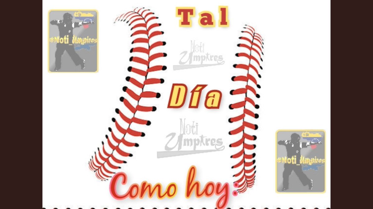 🇳 🇴 🇹 🇮 🇺 🇲 🇵 🇮 🇷 🇪 🇸
¶
#TalDíaComoHoy: En 2017, por primera vez en la historia 2 #UmpiresVenezolanos trabajan juntos en un juego de #SpringTraining. #MannyGonzalez79 y #RobertMoreno, estuvieron en el Phillies vs Yankees. Los 2 como auxiliar. 
¶
 #LoNuestroPrimero ⚾️