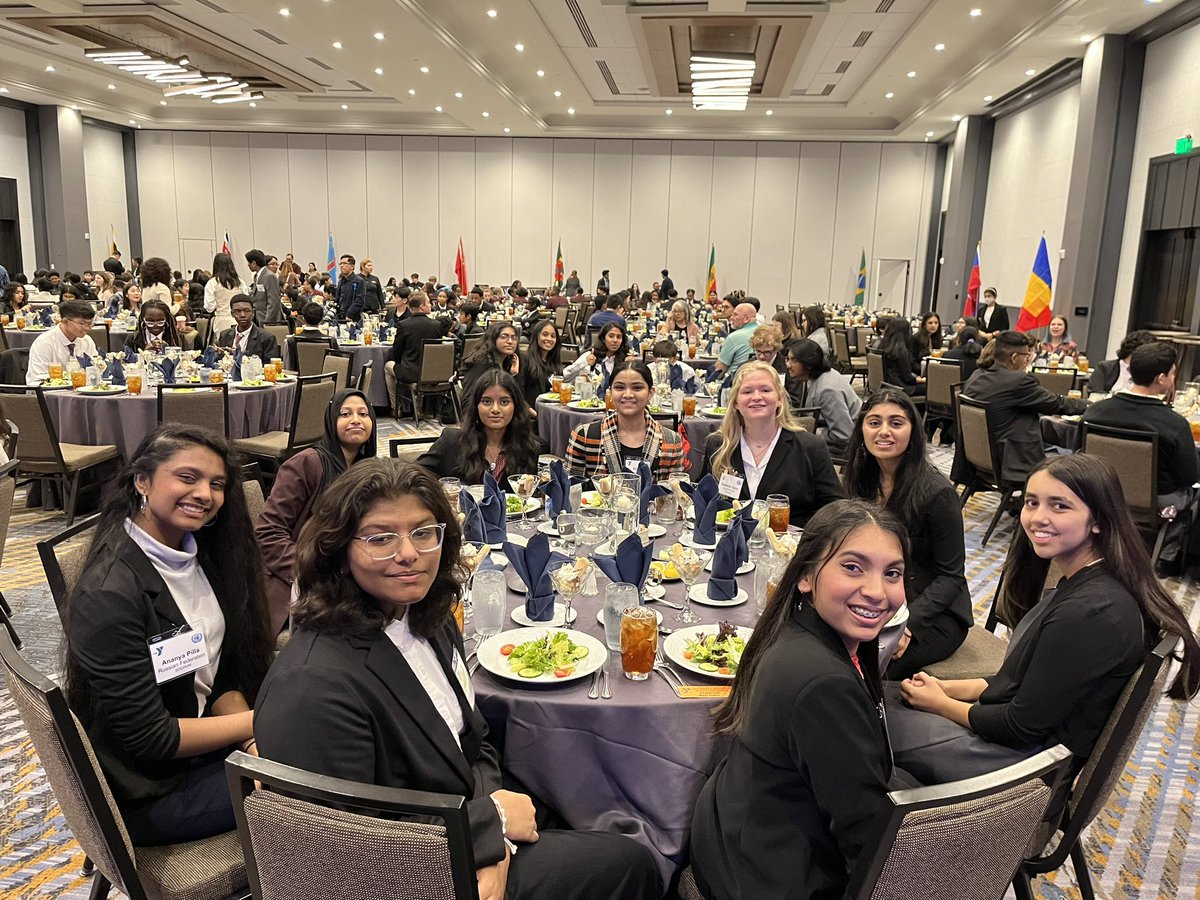 <a href="/NewTechCoppell/">New Tech High @ Coppell</a> <a href="/NTHC_MUN/">NTHC_MUN</a> <a href="/ymcatxmun/">YMCA Texas Model UN</a> State conference this weekend, we have prepared all year for this event and are excited to compete against hundred of delegates from across Texas. <a href="/DanaeBoyd/">Danae Boyd</a> &amp; Mrs Gibson