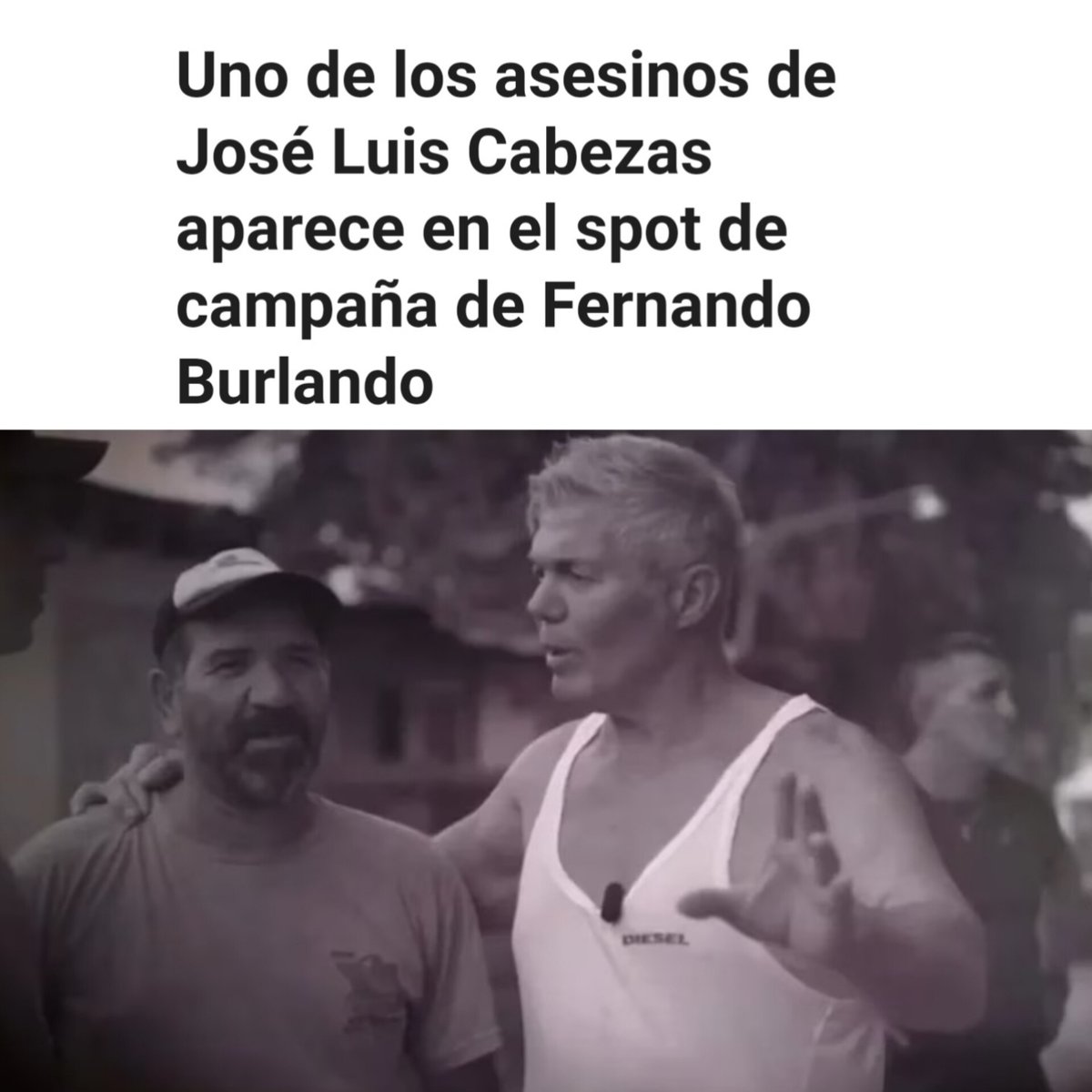 El que tiene la cola sucia es difícil que se la limpie. No se puede volver después de defender a asesinos, a pesar de -últimamente- querer cambiar la imagen. José Luis Cabezas siempre presente!.