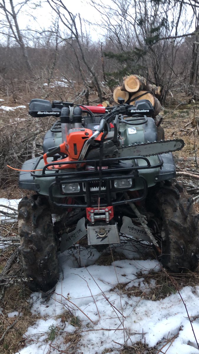 hockeydad9899's tweet photo. Hauled more #hurricanefiona wood that was blown down. Make good shed stove wood #dontwaste #hondaatv #fourtrax #honda300 #itptires #husqvarna https://t.co/2W0tcMPTpa