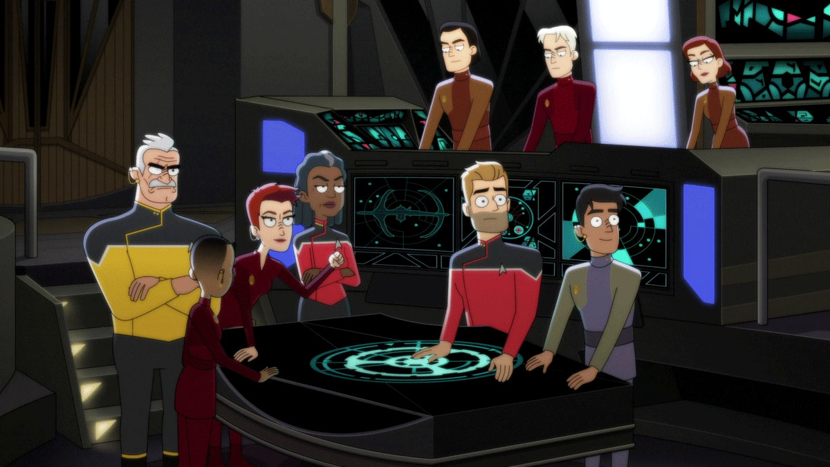 RachelNesser's tweet photo. #trekthree Series Crossover
#StarTrekTNG "Birthright Part 1":
Picard, Crusher, Worf & Geordi on DS9! Bashir on the Enterprise w/Geordi & Data!
#STLowerDecks "Hear All, Trust Nothing": The DS9 Ep of Lower Decks!
#StarTrekDS9 "Trials and Tribble-ations": the DS9 crew in TOS! https://t.co/4C2JB3Xo1r