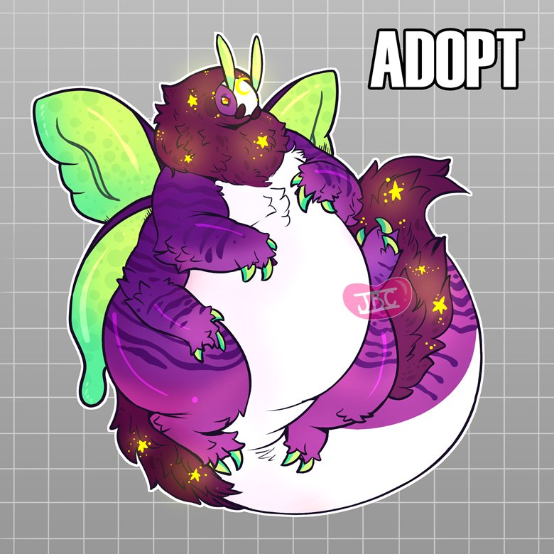 JellybeanCarno's tweet photo. Moth Dragon, Inspired by a lunar moth!
https://t.co/ppBuYsYfD6

Colour by me
Base by Yiyani 

#designforsale #adoptables #adoptablededign #mothdragon #dragons #fatfur #fatdragon https://t.co/EtmQq1Xs9L