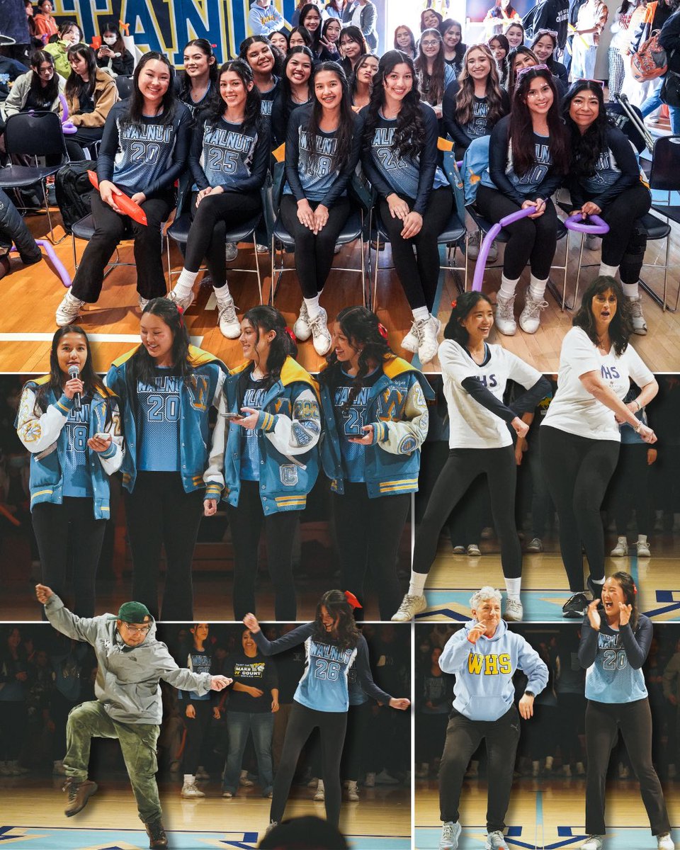 RyanJMaine's tweet photo. #TodayatWHS our ASB crew held a Spring Sports Rally to celebrate our student-athletes!
We had performances from our dance team, color guard, and a special cheer/staff dance combo!
Thank you @WalnutHigh_ASB for putting on an entertaining rally!
#WalnutPride | @WVUSD_Tweet https://t.co/Hg9y3vO5na