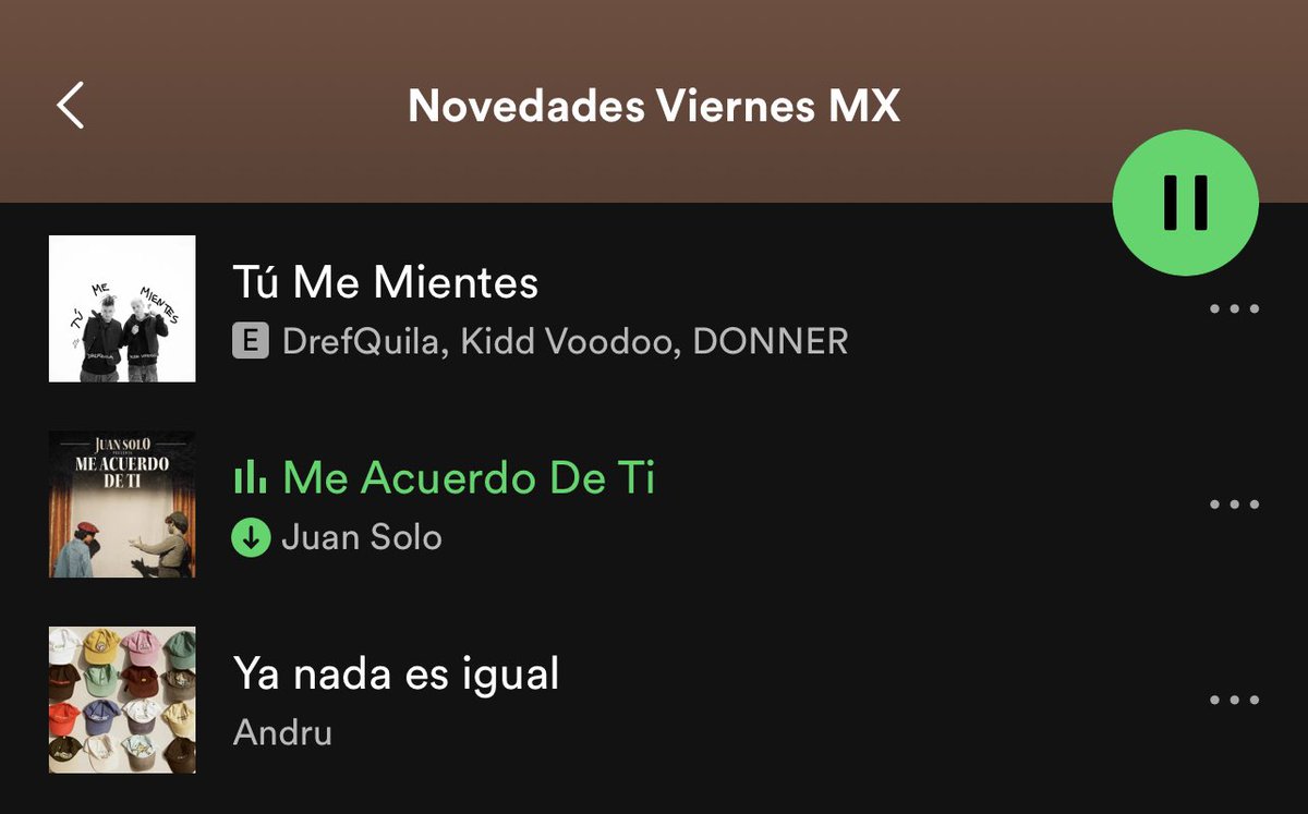soyjuansolo's tweet photo. Bien feliz con “Me acuerdo de ti” en Novedades Viernes de @SpotifyMexico… 🚗💿✨😎☀️

https://t.co/j2COfsUXy7 https://t.co/RvBcjafjfL