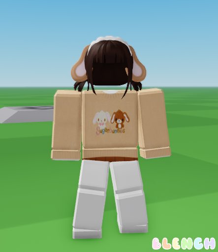 cute little sweater and skirt set i made available in my group @ blench 

#roblox #robloxclothing