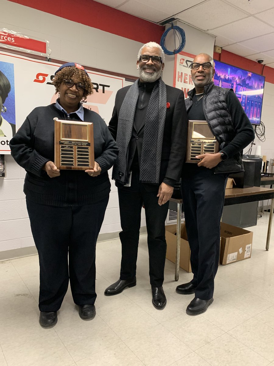 This was a busy week at <a href="/smartmovesus/">Smartmoves</a>. Monday presented the 1st OPERATOR OF THE YEAR AWARD for the Wayne Terminal to   Stevie Kirby and Cynthia Lott. The winning operators will have their own bus for one year, wrapped with their bigger-than-life image on the side.