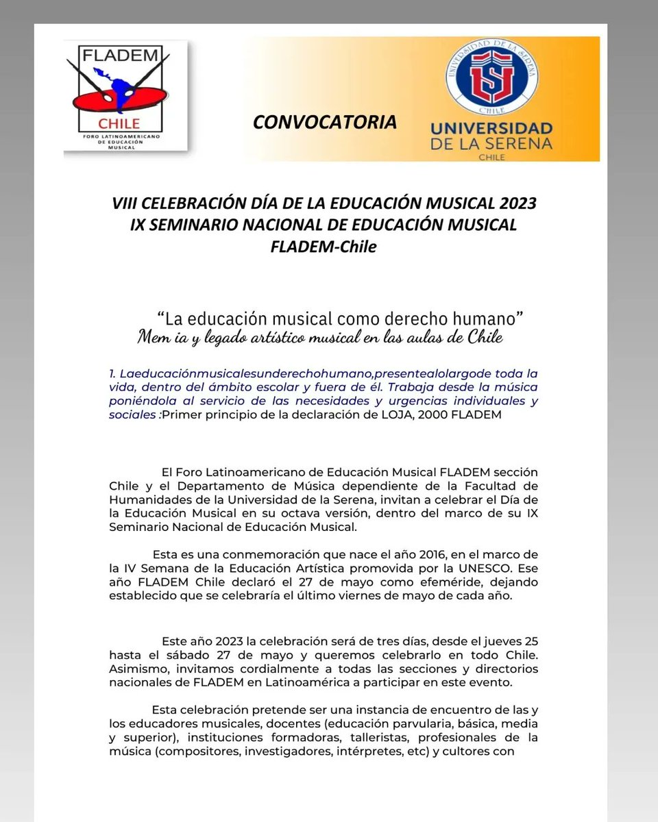 Convocatoria 1 parte