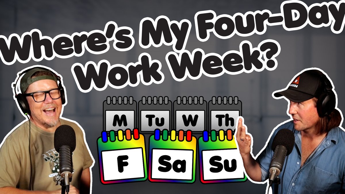 Aww man, that weekend was just too short, amirite! 

But maybe... we're all edging closer to having a 3 day weekend? 

<a href="/willozap/">Will J Grant</a> tells <a href="/rodl/">Rod Lamberts</a> the history and future of the weekend! podcasts.apple.com/au/podcast/the…