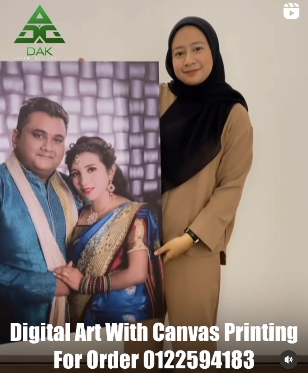 DevendranDave's tweet image. Promotion Alert 📢🔥

DAK Evolution Trading Has Bring Up Something New For You’ll🥳

NEW ADDITIONAL SERVICE
- Canvas Painting 🙌🏼

Old Photos Can Be Converted To New For Reasonable Promotional  Price. For those interested kindly dm or whatsapp us.👆🏼

#dakevolutiontrading #dak…