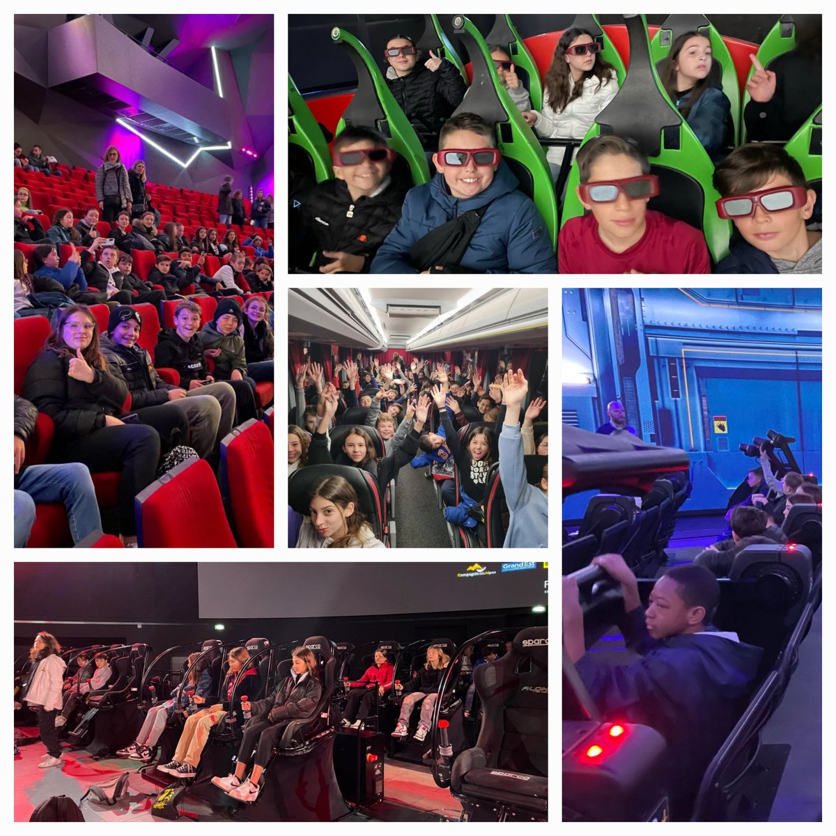 CE_FontdeFillol's tweet photo. Classes e'energie @CE_FontdeFillol de retour du futuroscope
Découverte de l'histoire de l'univers, du métier d'astronaute @Thom_astro et de l'énergie électrique
Mais surtout pour nos élèves, une formidable aventure humaine pour développer le vivre-ensemble et le respect d'autrui https://t.co/x7jsArID0C