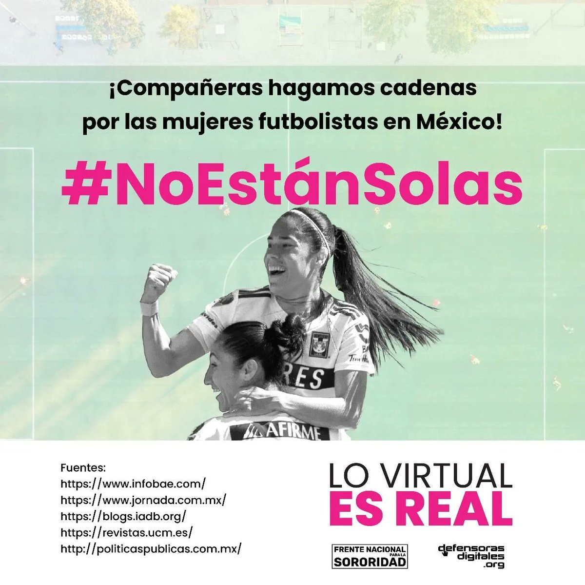 OlimpiaCMujer's tweet photo. Hagamos una fuerza juntas 💜
¡No más Violencia Digital¡
Que ninguna, nunca más tenga que irse del País 🔥 https://t.co/AIyz8f0ng1