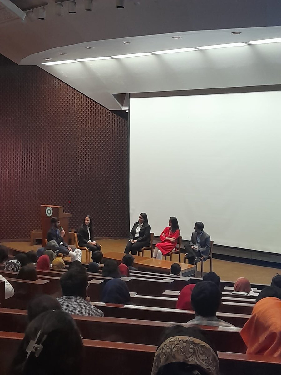 The panel session was surely the cherry on the cake; as Dr <a href="/virani_md/">Salim Virani</a> , Dr Kulsoom Ghias and Dr <a href="/AsmaMerchant2/">Asma Merchant</a> shared their thoughts on commonly encountered obstacles in the research process.

Amazingly moderated <a href="/HamnaGanny/">Hamna Ganny</a> &amp; <a href="/muzair50/">muhammad uzair</a>!!

#ISRC2023