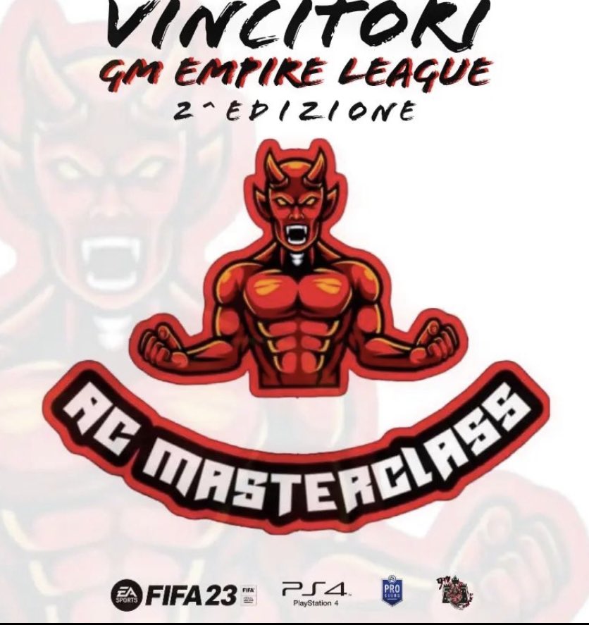 FLC_Agateking00's tweet image. Secondo campionato #GMEL 🏆  Vinto! È stato un grande percorso , vincere nuovamente il campionato, non era facile! Ma grazie a tutti è stato possibile! Vamos ragazzi! 🏆🏆
#GOACMASTERCLASS👹