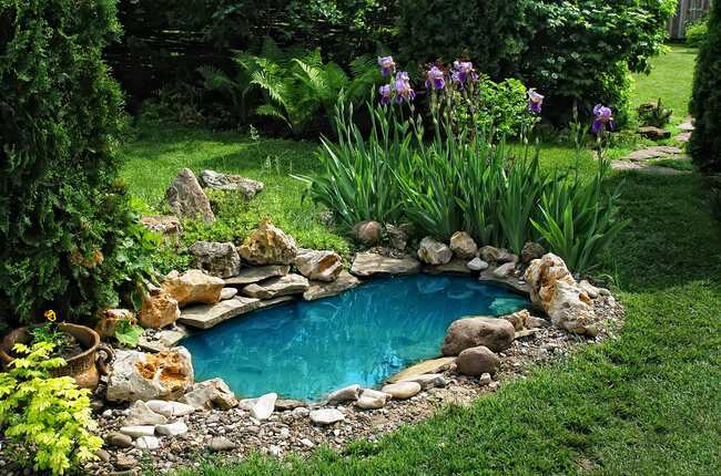 Réalisation de petite piscine naturelle et écologique : minipiscine.fr/naturelle-ecol…