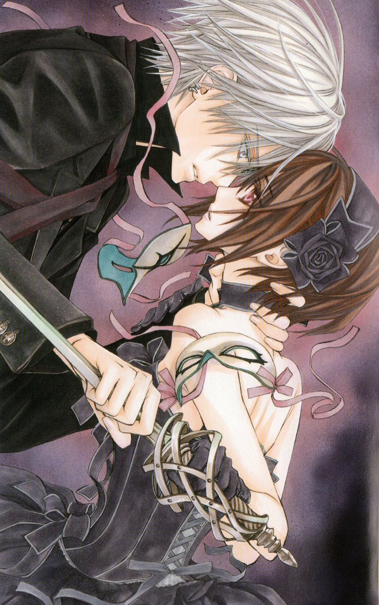 daiIyshoujo's tweet photo. vampire knight may have had its bad moments (big emphasis here) but the art… oh the art was INCREDIBLE https://t.co/It2vnPgSPH