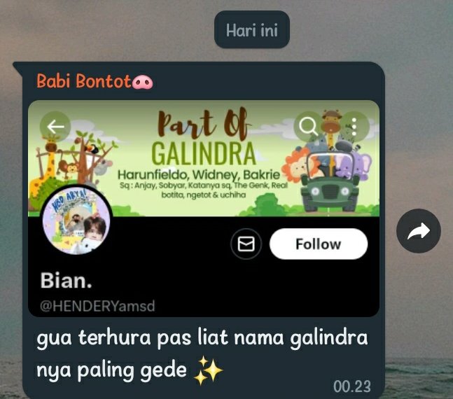 gabrielfbiano's tweet photo. ( #briel minimal on, bukan malah diem2 tengah malem stalking. Tar giliran gue gk bisa on lu berdua on. BABI BANGET @arvinsagara @azamauxiero ) https://t.co/zvGuCJ1tAn