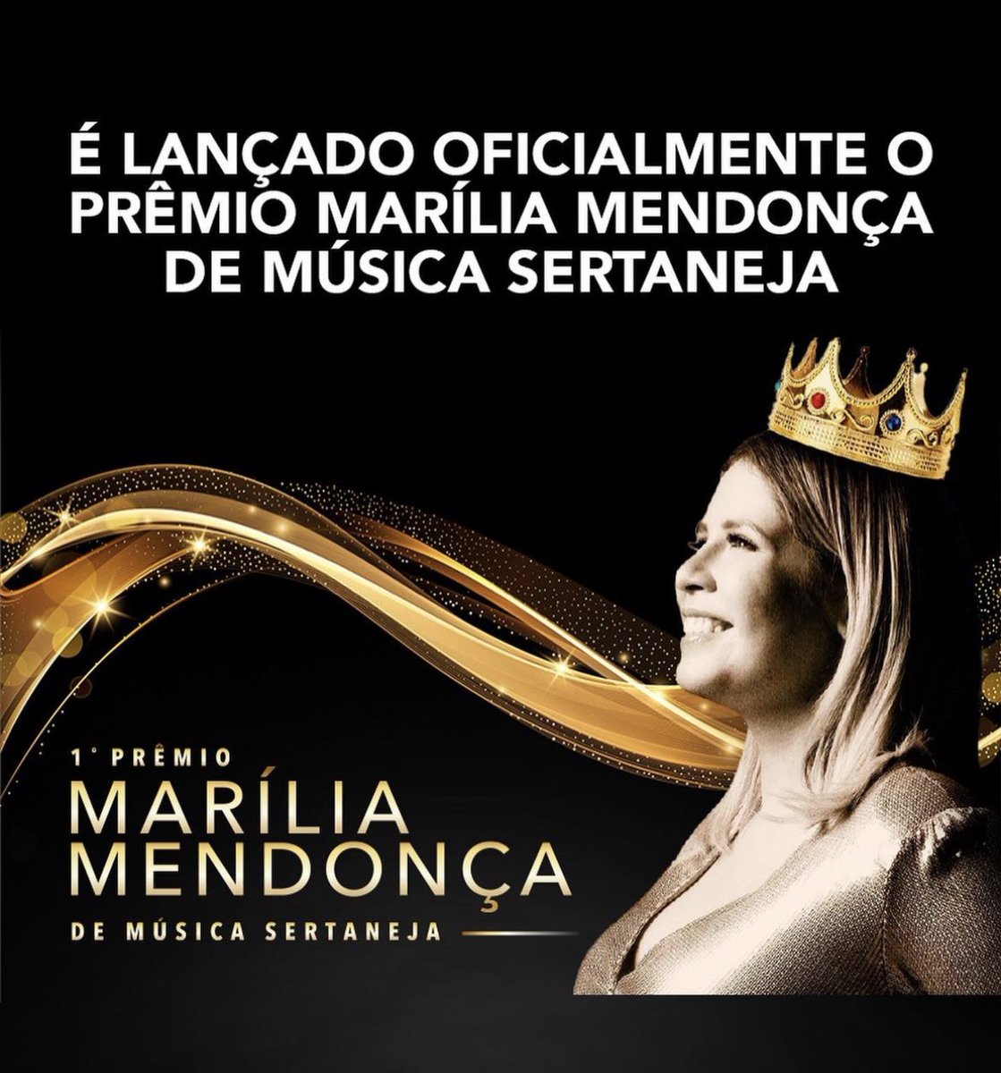 Aquela que nos ajudou a superar, se tornou insuperável. Nós vamos te eternizar, sua história permanece viva em todos os cantos. 

Parabéns patroa, agora você tem uma premiação pra chamar de sua, como rainha, é isso que você merece. 

PRÊMIO MARILIA MENDONÇA