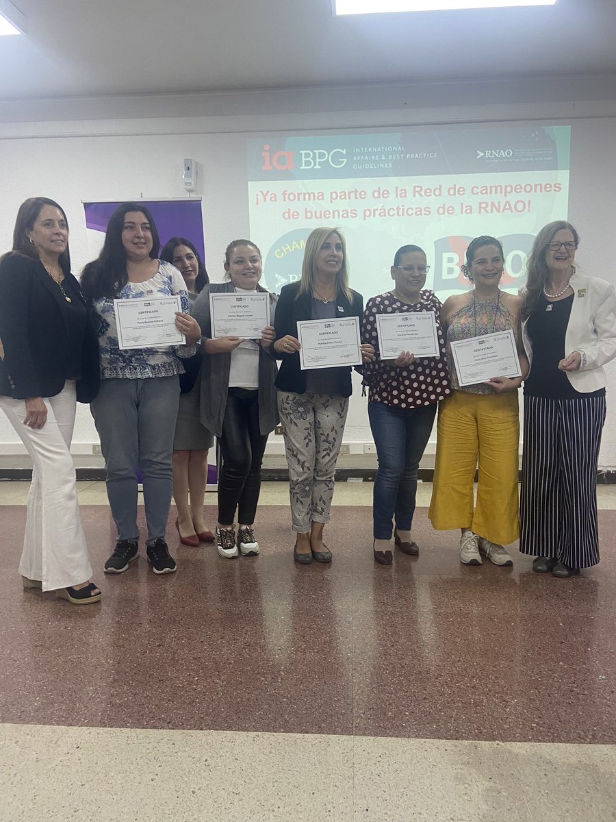 Terminando una jornada intensa y desafiante. Feliz de haber conocido hermosas personas! <a href="/BPSOUCCHRISTUS/">BPSO UC CHRISTUS</a> <a href="/RNAO/">RNAO</a> <a href="/DorisGrinspun/">Dr. Doris Grinspun 🇨🇦 RN, PhD, FAAN, O.ONT</a> #BPSO