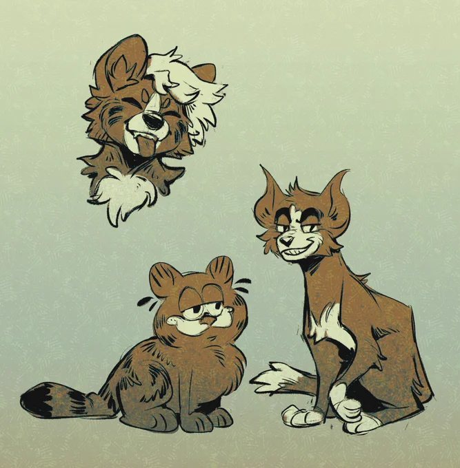 Requests!!OC / Tom &amp; Garfield 