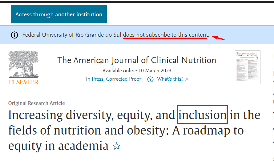 If you want to promote diversity and inclusion, start by BEING inclusive. 😑