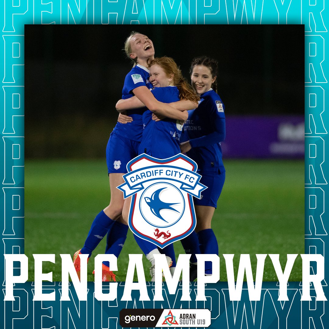 🏆 BACK-TO-BACK BLUEBIRDS 🏆

🔵 <a href="/CardiffCityFCW/">Cardiff City FC Women</a> successfully defend the #GeneroAdranSouthU19 title! 👏