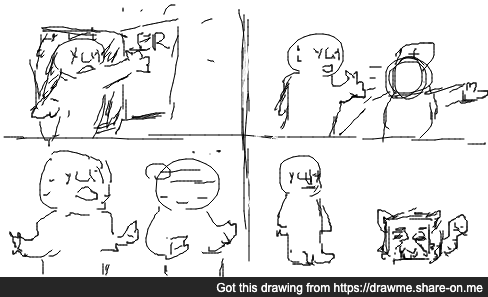 WHOEVER DREW THIS I LOVE YOU LOL 