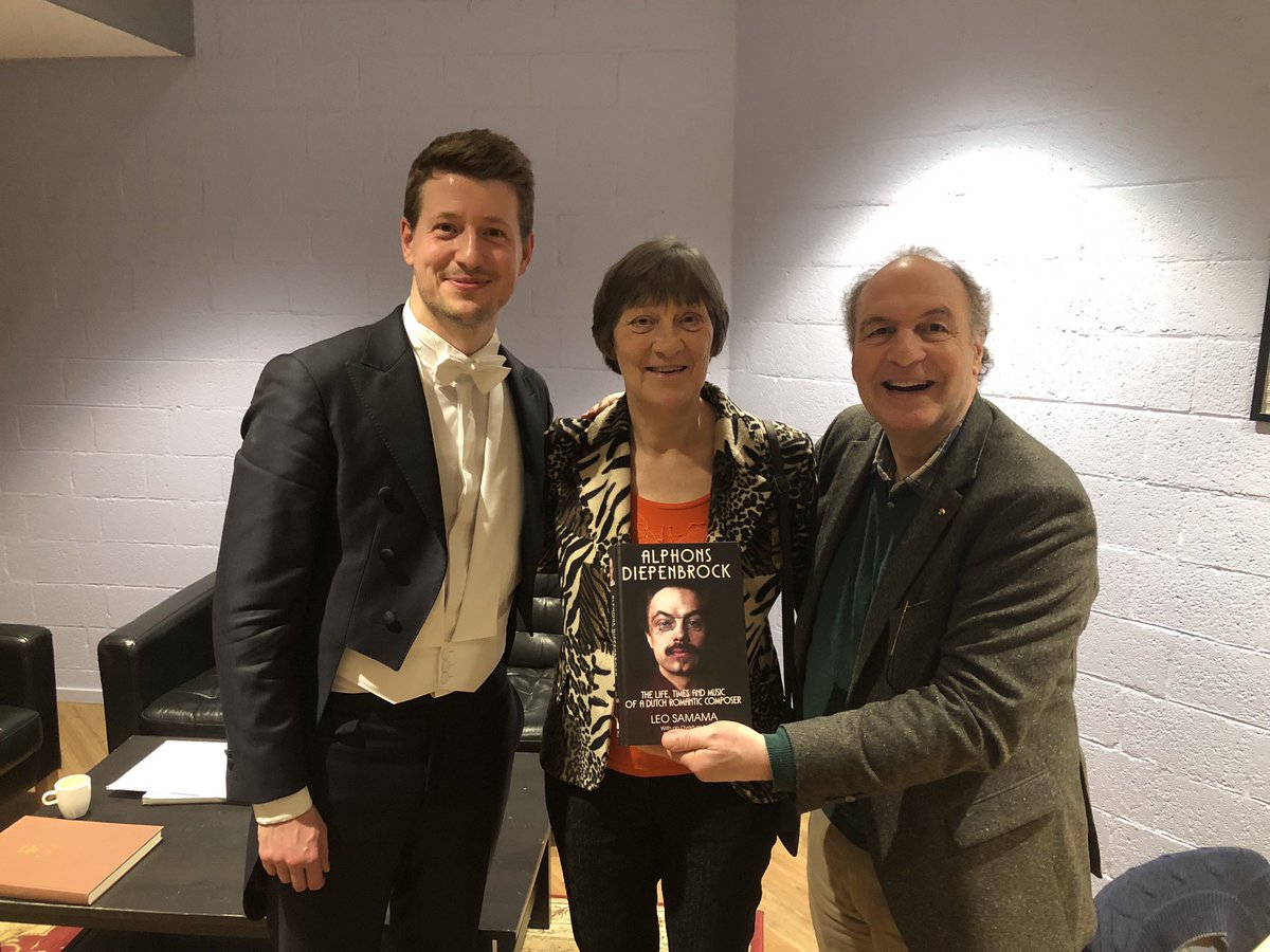 Alphons Diepenbrock Fonds (@stichtingadf) on Twitter photo Promoting #AlphonsDiepenbrock; after a delightful <a href="/philzuid/">Philzuid</a> concert <a href="/TiVre_Utrecht/">TivoliVredenburg</a>, <a href="/leosamama/">leo samama</a> and (AD granddaughter) Odilia Vermeulen presented ‘the book’ to <a href="/DuncanWardMusic/">Duncan Ward</a>; hope you’ll enjoy reading all about this icon in Dutch music Duncan! Cheers! Promoting #AlphonsDiepenbrock; after a delightful <a href="/philzuid/">Philzuid</a> concert <a href="/TiVre_Utrecht/">TivoliVredenburg</a>, <a href="/leosamama/">leo samama</a> and (AD granddaughter) Odilia Vermeulen presented ‘the book’ to <a href="/DuncanWardMusic/">Duncan Ward</a>; hope you’ll enjoy reading all about this icon in Dutch music Duncan! Cheers!