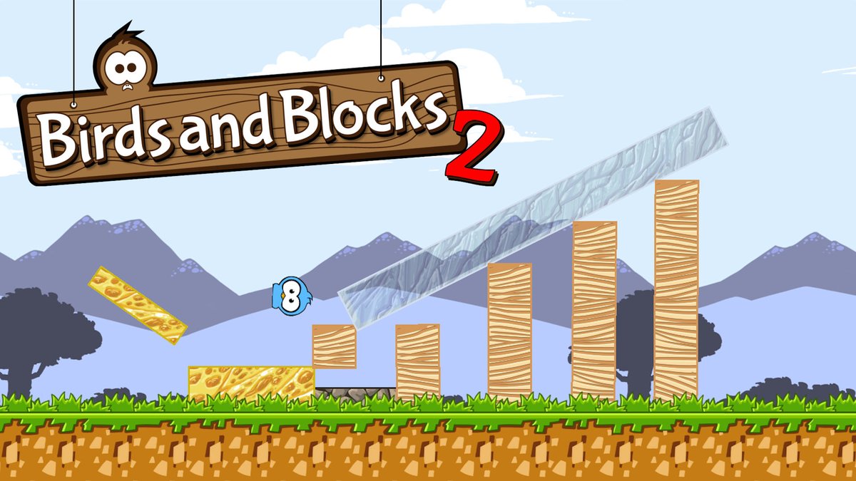Sprakelsoft's tweet photo. "Birds and Blocks 2" is out now on Nintendo #Switch! 
https://t.co/bHU28ZxGxU #indiedev #indiegame #indie #birdsandblocks https://t.co/XgiGmhVDbL