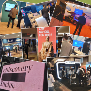 Keeping my perspectives short and pithy. Expect a string of concise briefing writeups.

Conference impressions:

 - Uber in: City is packed with cars. So many shops shut down and being remodeled. City in rebirth.

ediscoveryjournal.com/edj-legalweek-…