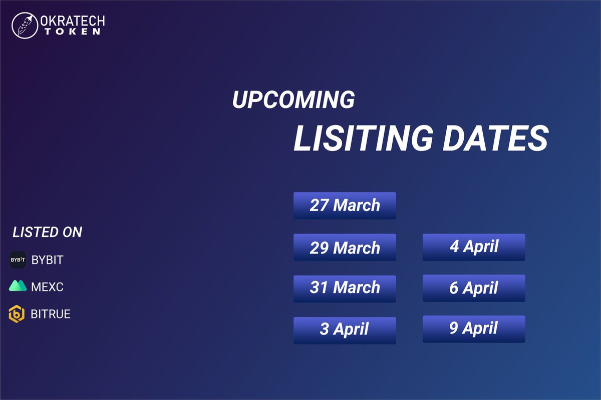 #ort 7 tane borsada listelenecek tarihler açıklandı iki üç gün ara ile listelemeler olacak yeni ath yolculuğu başladı aptos partnerliği geliyor #mexc ve #bybit de kazananlarda bu daha başlangıç bomba haberler geliyor
#Bitcoin    #kripto #hem #gems #metaverse #defi #avax