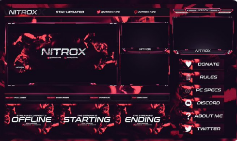 barrett592's tweet photo. Want a custom Overlay?? Dm me!

#twitch 
#twitchstreamer 
#overlay 
#GraphicDesigner 
#animation 
Disclaimer: This is a reference image from a web https://t.co/V94fuSFitI