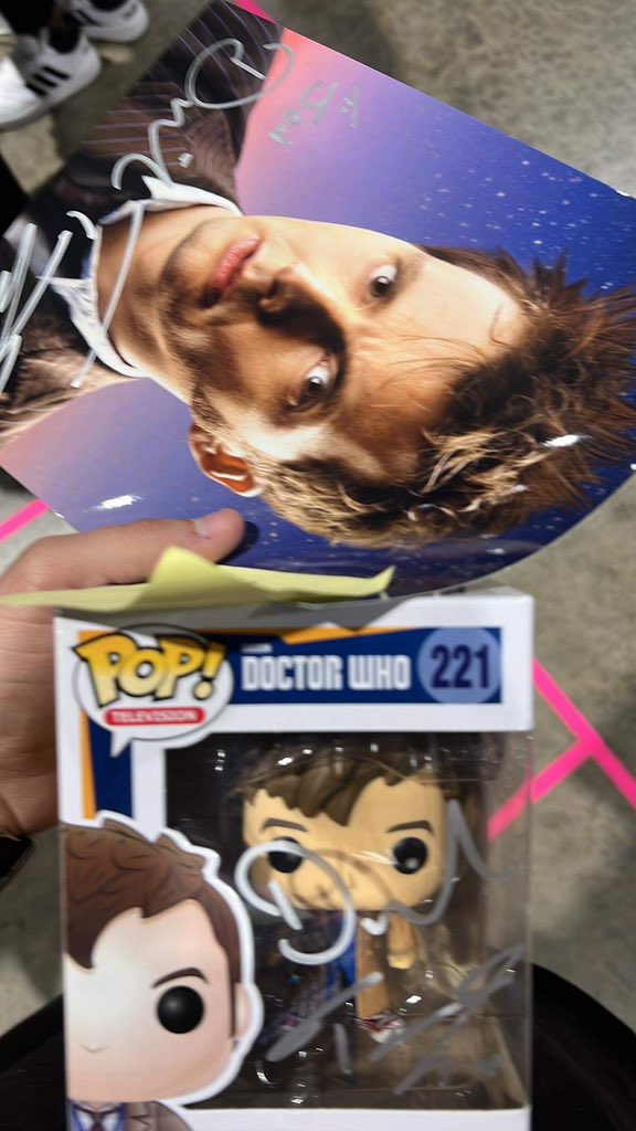 JonWilliamsTV's tweet photo. Galaxycon Richmond 2023 
David Tennant #doctorwho https://t.co/eKYRxggezV