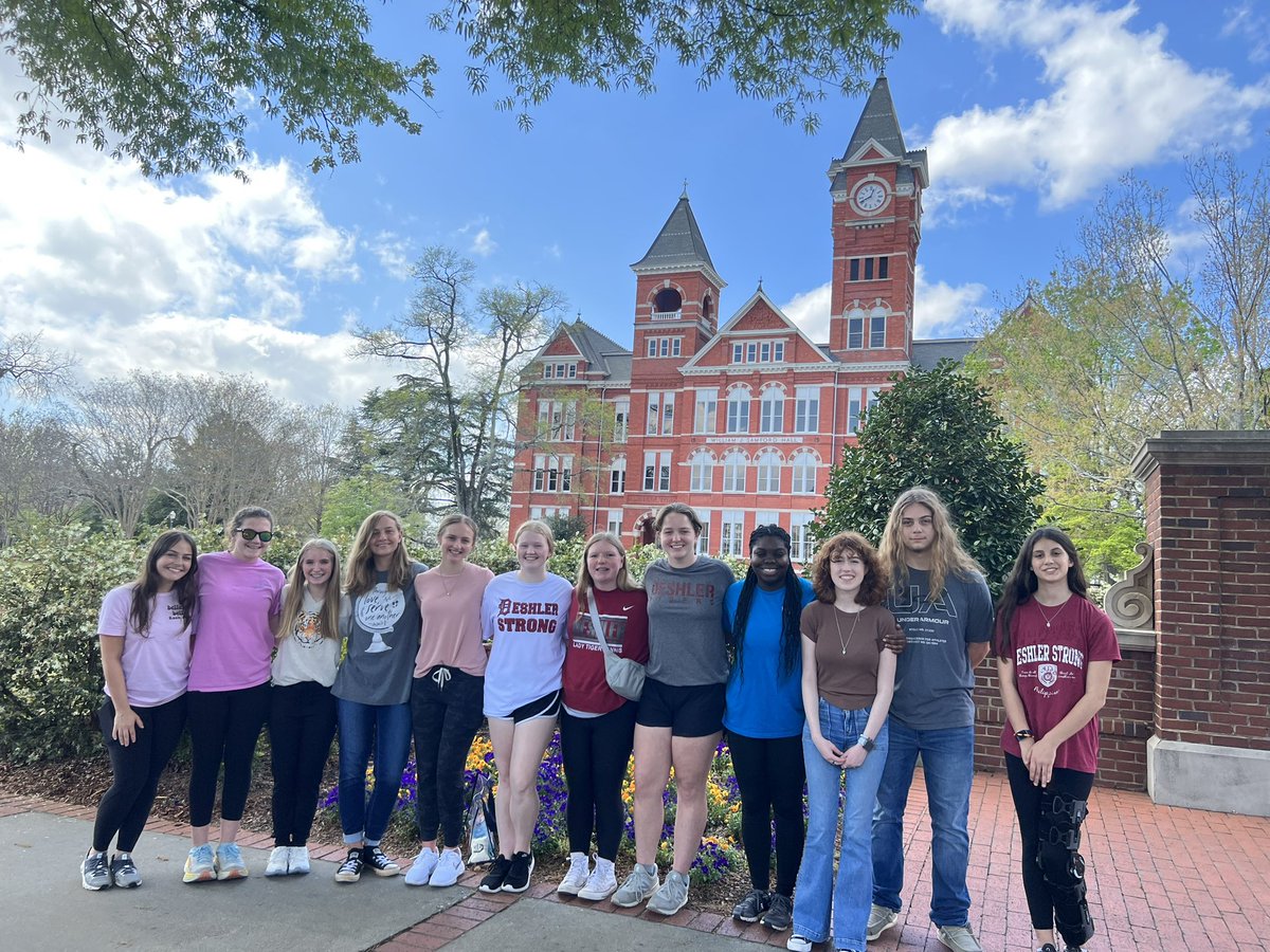 Such a fun day! A few DHS gifted students were given a special campus tour by the War Eagle Girls and Auburn Plainsmen! <a href="/TuscumbiaCitySc/">Tuscumbia City Schools</a>