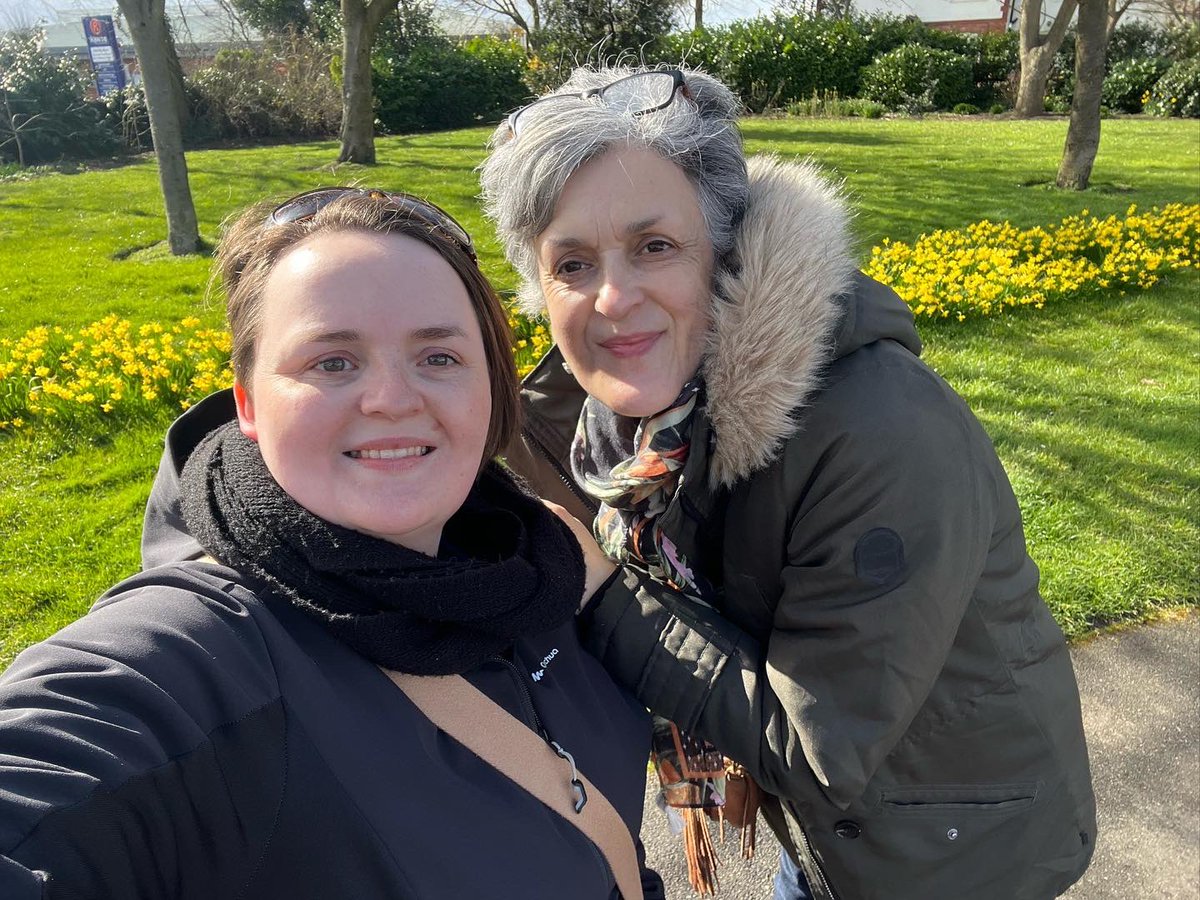Hazeljsw's tweet photo. Sometimes the relaxed birthdays where nothing is planned are the best. No plans other than a day spent with mum and an evening meal. It’s the simplest of things that make my day, like seeing a rainbow over the hill 🌈 #28today #28thbirthday #birthday #grateful #blessed https://t.co/aSUH3qA67z