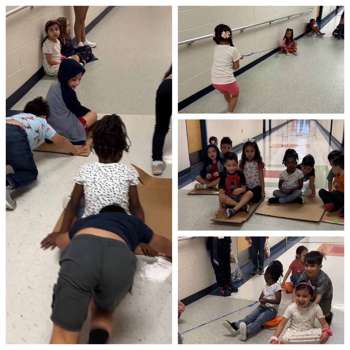 PorterKarisha's tweet photo. I had an amazing time teaching force, push, pull and simple machines to my PK students in a fun and exciting way! LETS GET LOUD!! LEARNING IS FUN! @NISDForester @NISD_ECE @NISDElemScience https://t.co/dDGF6Lk0uq