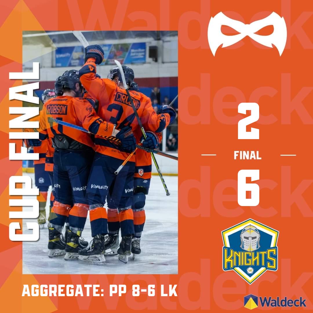 GoPhantoms's tweet photo. FINAL SCORE: Leeds Knights 6-2 Peterborough Phantoms (Aggregate - Knights 6-8 Phantoms)

#WeArePhantoms https://t.co/xyEikQJR82