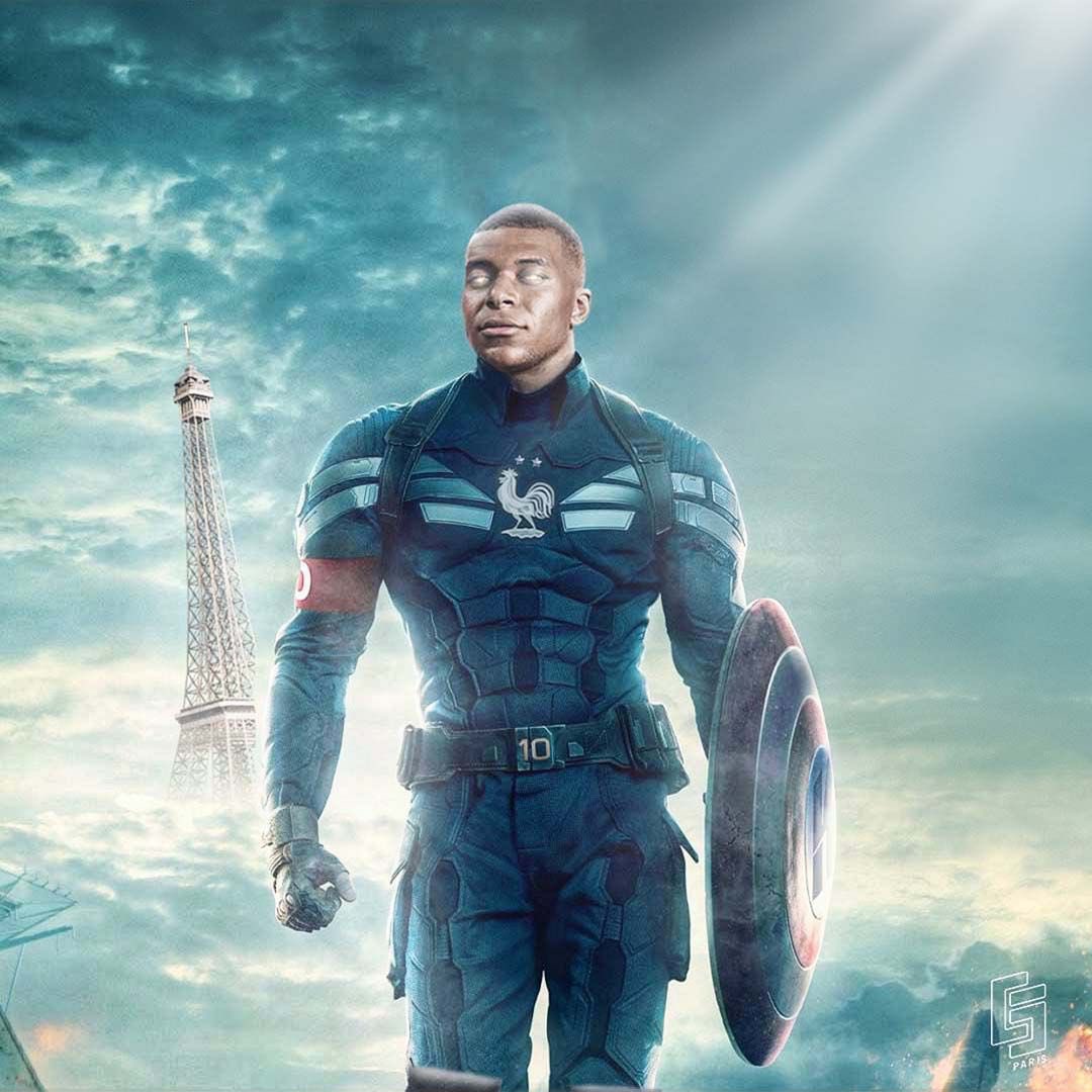 CanalSupporters's tweet photo. 👷♂️| Belle journée au boulot pour Kylian Mbappé et les Bleus qui s’imposent 4-0 face aux Pays-Bas !
🔥| Le nouveau capitaine a inscrit un doublé, il est désormais à 38 réalisations en Équipe de France 🇫🇷
#FRAPAY https://t.co/M5NakRM8nu