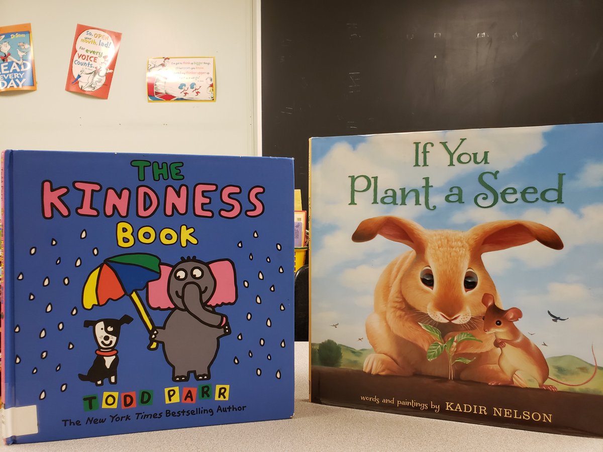 We've been gathering information about the virtue of kindness through our read aloud. Ss are recording their ideas about each book. Next up: a class book. This text set has been very well-received! 
<a href="/stbasildpcdsb/">St. Basil School</a> <a href="/Ruth_Ohi/">Ruth Ohi</a> #DPLitLead <a href="/DpLiteracy/">DP Literacy Team</a>