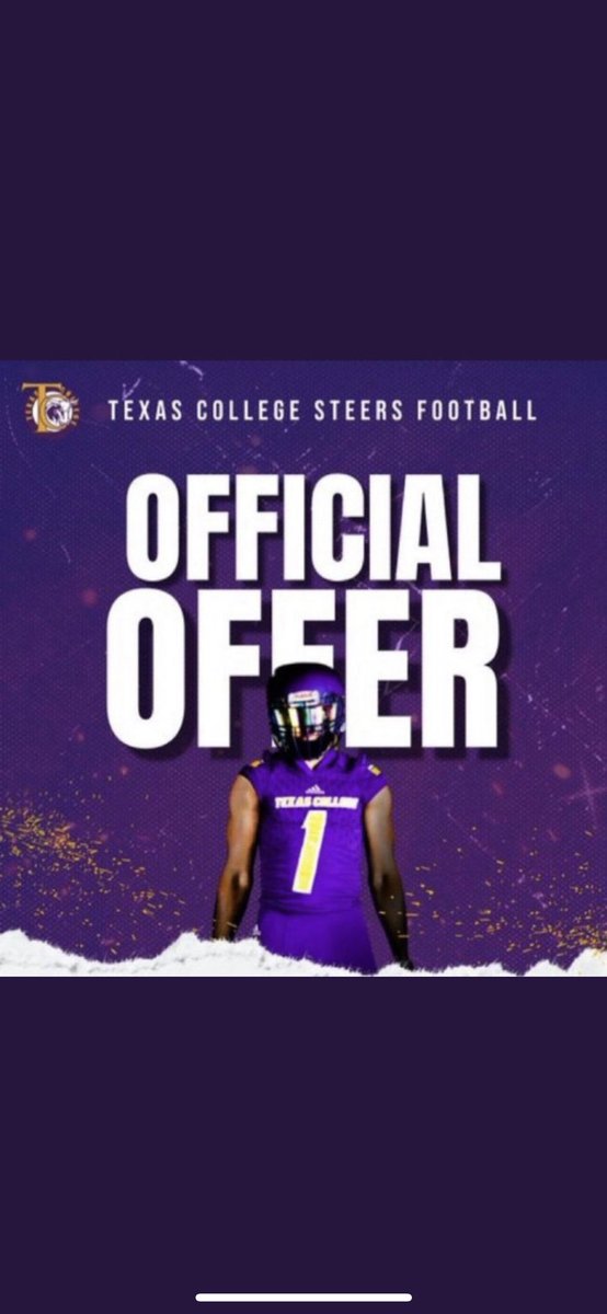 Braylen Jackson (@braylen515) on Twitter photo I am blessed to receive my 1st official offer from Texas College!! <a href="/gillespie_dad/">Gillespie</a> <a href="/CoachJJFreeman/">Coach Freeman</a> <a href="/KyleWesterberg/">Coach K Westerberg</a> <a href="/Tuck11Carter/">Tucker Carter</a> I am blessed to receive my 1st official offer from Texas College!! <a href="/gillespie_dad/">Gillespie</a> <a href="/CoachJJFreeman/">Coach Freeman</a> <a href="/KyleWesterberg/">Coach K Westerberg</a> <a href="/Tuck11Carter/">Tucker Carter</a>