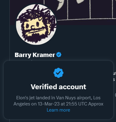 razzadoop's tweet photo. You know what would get me to pony up $8 to keep my checkmark? If they let me customize the text that pops up when you click on it. https://t.co/rteAVZr0uY