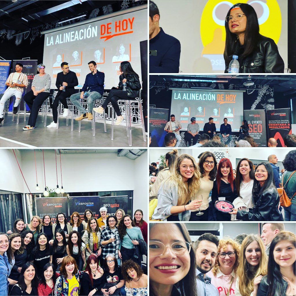 Que bien me la he pasado hoy en el #seotalks espectacular 👏 charlando sobre SEO &amp; IA con <a href="/seostratega/">Juan González Villa</a> <a href="/cris_aranda_/">Cristina Aranda</a> <a href="/chuisochuisez/">Chuiso</a>  <a href="/Lu1sma/">Luis M. Villanueva</a> … y compartiendo con nuevos y viejos amigos SEOs y un grandísimo grupo de #mujeresenseo 💪🤩 muchas gracias!