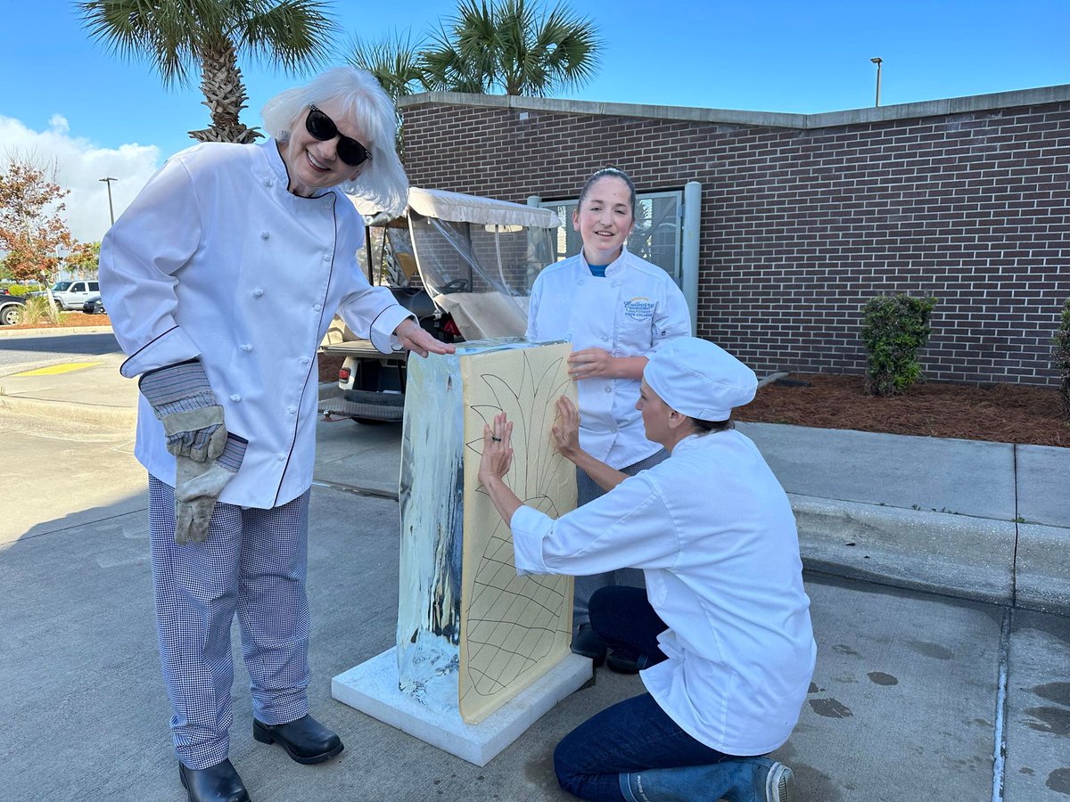 Our culinary students got a "cool" ice sculpting lesson with Chef Ashman today! 🧊🔪

gulfcoast.edu