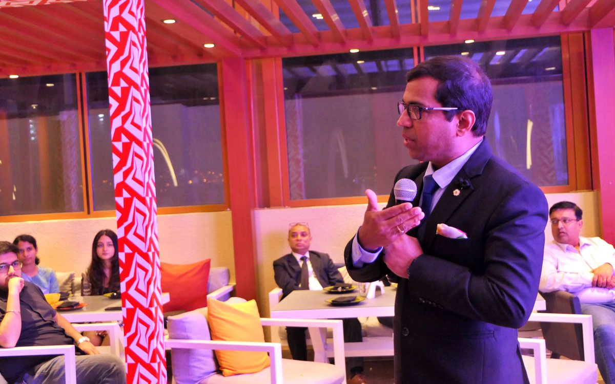 WManipal's tweet photo. We are happy to announce the launching of the #AlumniChapter #Dubai having members from different parts of the #UAE. It was mindboggling to receive members of the ever-expanding #WGSHA family on the 18th of March 2023 in Dubai.
@ThiruChef @MAHE_Manipal @ITCHotels @ManipalAlumni https://t.co/JwcsnmVQGj