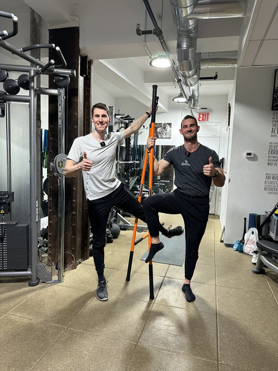 Always great to share the ultimate combo of teaching + learning … here with the ultimate human, @RyanTBabbitt . To think it all started from me coaching him in high school. Now he’s the most professional/knowledgeable of fitness coaches out there, based in NYC. 💪🏻🙏🏻