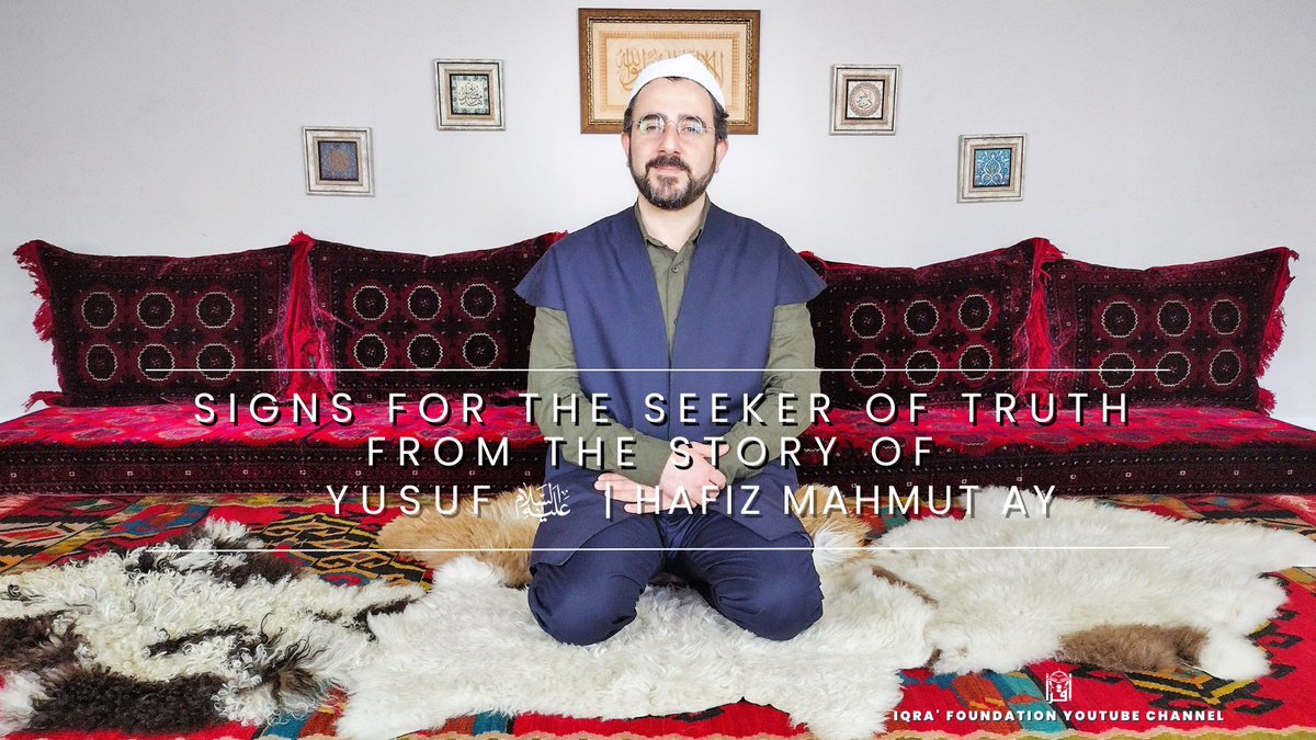 IQRA_Foundation's tweet photo. Our first #Ramadan2023 Series video is out! Watch #Hafiz Mahmut Ay introduce his lecture series 'Signs for the Seeker of Truth from the Story of Yusuf.' #Quran 

WATCH: https://t.co/pJ1rVHSYqV https://t.co/ozGdPxcvyM