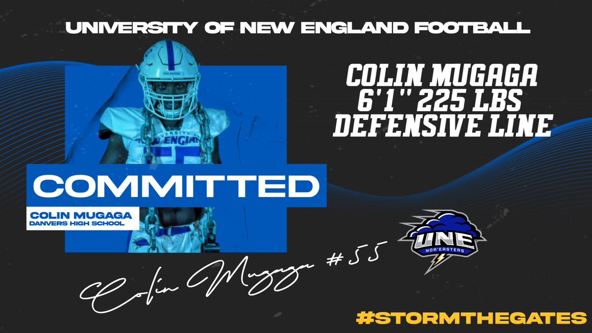 Let’s get to work!  @CoachLichten @DanversFootball @UNEfootball #StormTheGates #FalconPride