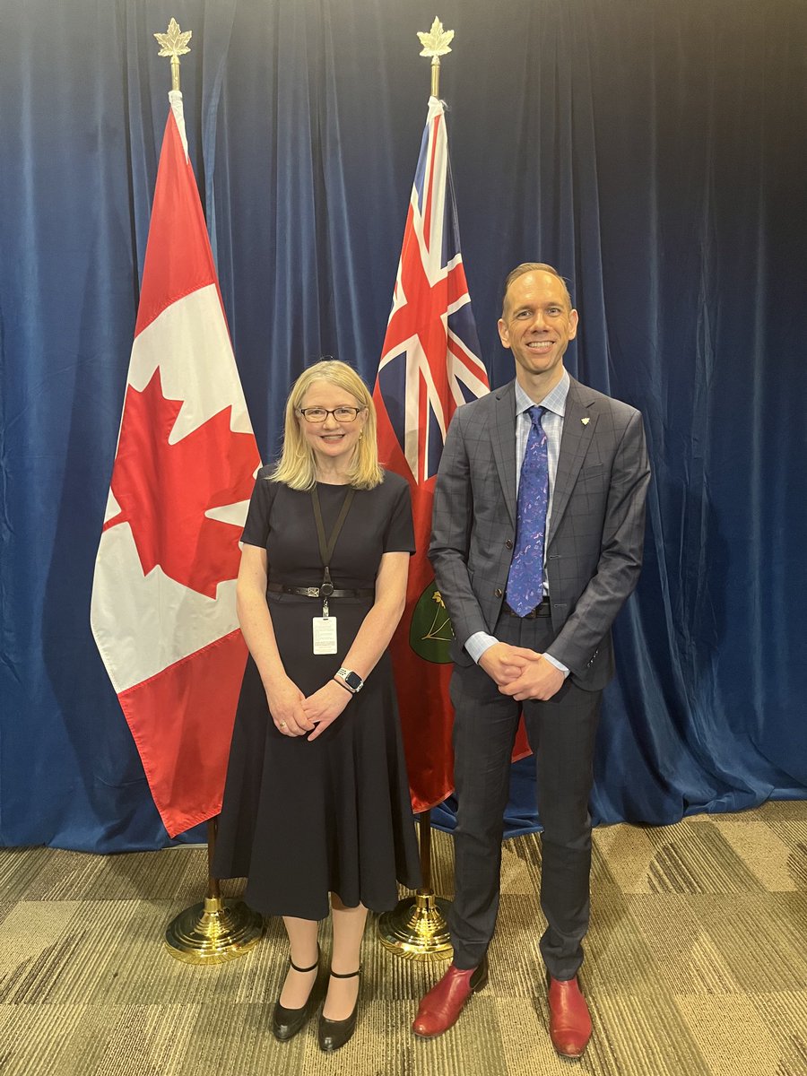 Greg Orencsak (@orencsak) on Twitter photo Behind the scenes shot from yesterday’s budget lock-up w/Elizabeth Doherty who leads the Office of the Budget <a href="/ONfinance/">Ministry of Finance</a>. Liz always models excellence & true grit, which makes her both successful & respected. We briefed 850 stakeholders via webcast on #ONBudget2023 Behind the scenes shot from yesterday’s budget lock-up w/Elizabeth Doherty who leads the Office of the Budget <a href="/ONfinance/">Ministry of Finance</a>. Liz always models excellence & true grit, which makes her both successful & respected. We briefed 850 stakeholders via webcast on #ONBudget2023