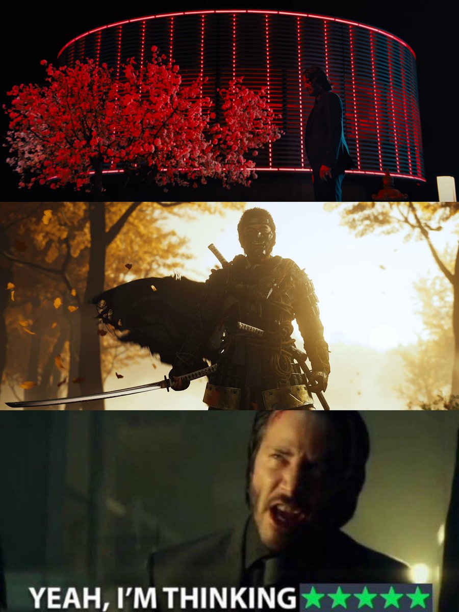 Reminder that JOHN WICK 4 director is making a GHOST OF TSUSHIMA movie adaptation 🔥